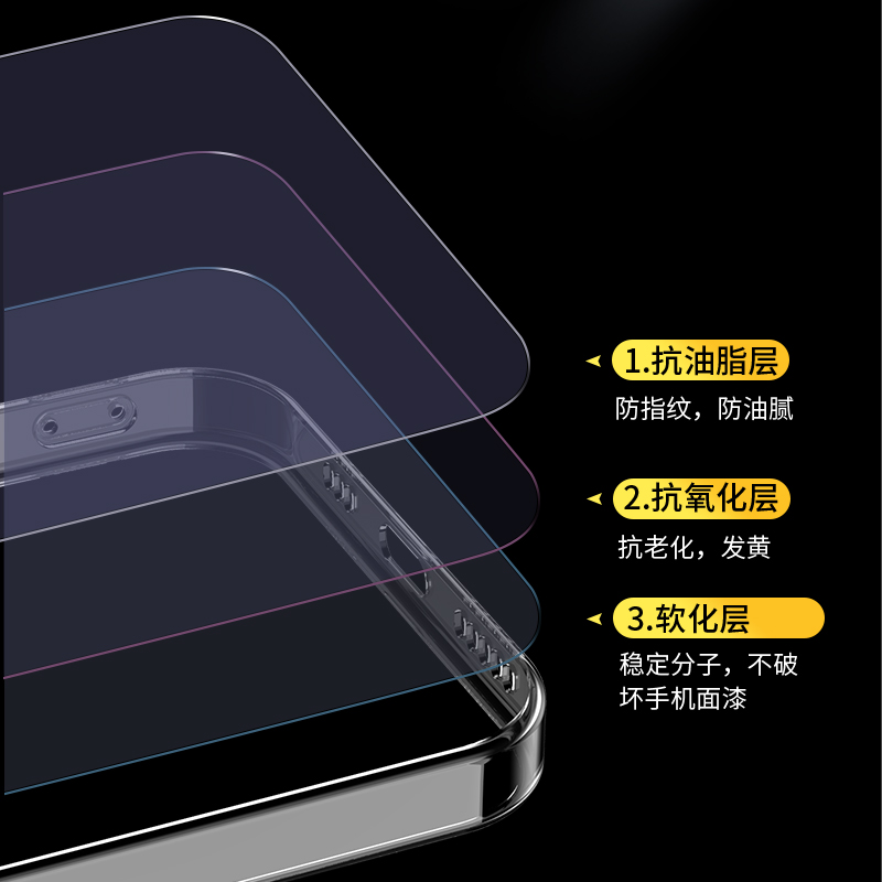 适用苹果15手机壳iPhone15Pro新款透明15ProMax防摔保护套Plus超薄2023硅胶pr0女Por镜头ip全包iPhonepro男pm - 图1