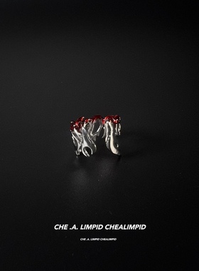 小众设计开口戒指简约男女通用