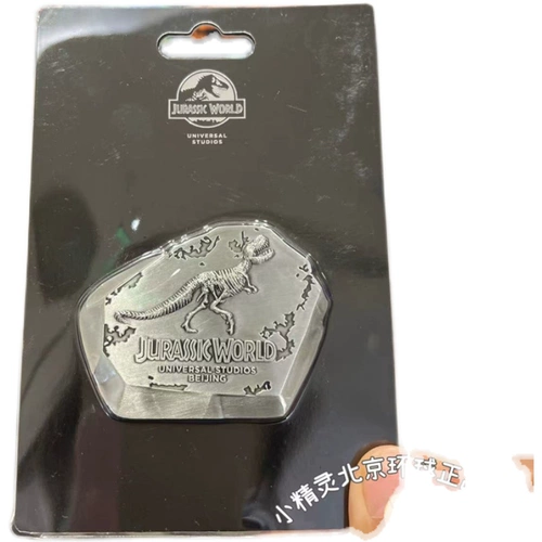 Динозавр, металлический магнит на холодильник, сувенир, мир юрского периода