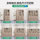 Semphiya file cabinet with lock glass display