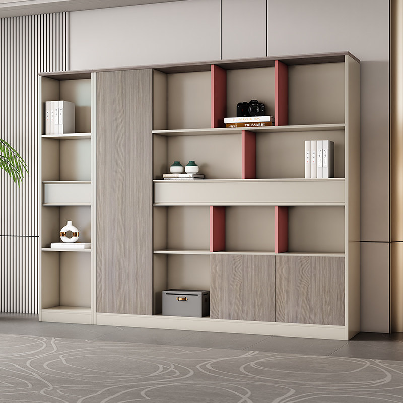 办公室老板背景档案资落地文件柜 森菲亚文件柜