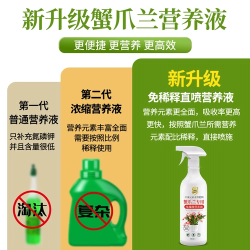 Специальное питательное раствор для орхидеев из крабовых когтей без разбавления и цветущих специальных удобрений для цветущих когтя -орхидей.