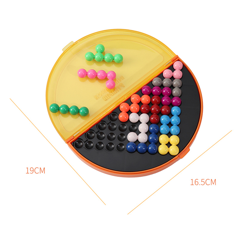 智慧金字塔开发智力魔珠儿童小学生逻辑思维训练益智玩具桌面游戏