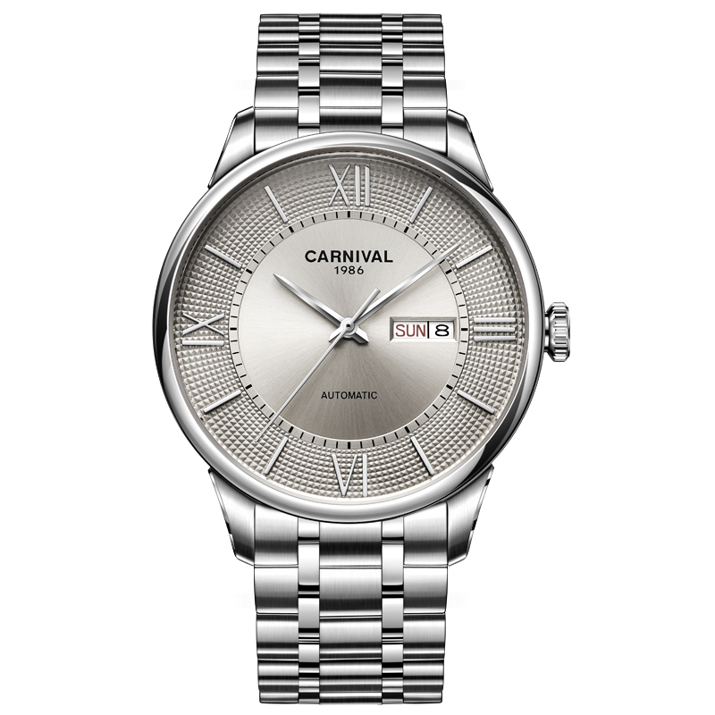 瑞士正品嘉年华男士全自动机械表 嘉年华国产腕表