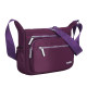 Large-capacity fashionable waterproof crossbody bag
