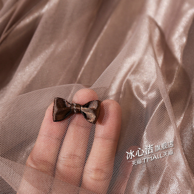 冬季两面穿蝴蝶结纱裙2021半身裙 冰心洁半身裙