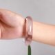 Golden Silk Jade She Tai Cui Violet Ice Transparent Women's Model