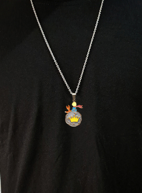 songmeng自制小王子可爱卡通项链