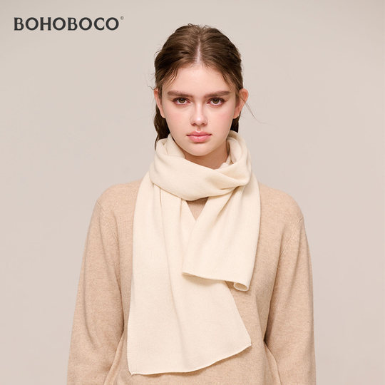 100% Cashmere Scarf Women's Winter Warm Gift Box