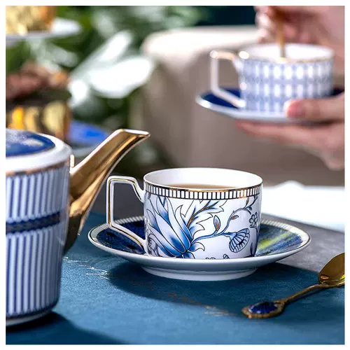 Кофейный комплект, ароматизированный чай, чайная чашка, керамический послеобеденный чай, легкий роскошный стиль, европейский стиль