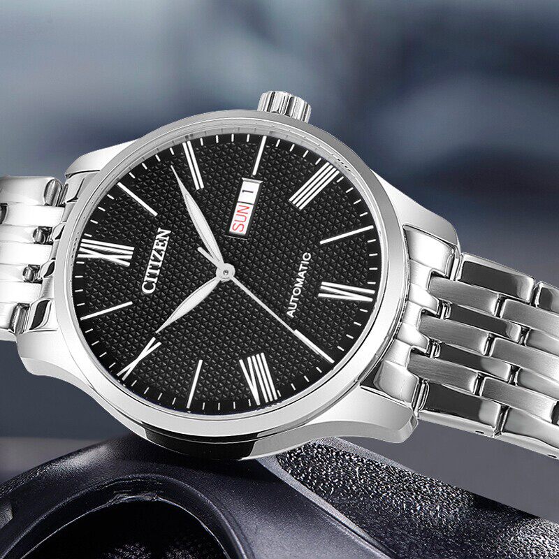 citizen男士日本双历轻奢机械表 kuajing海外日韩腕表