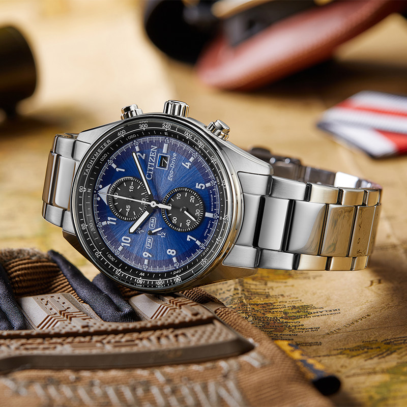 citizen /西铁城光动能日期男表 kuajing海外日韩腕表