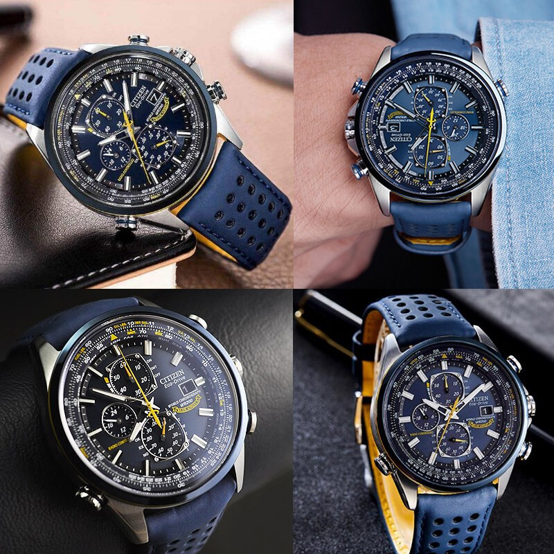 citizen男蓝天使日本潮流电波手表 kuajing海外日韩腕表