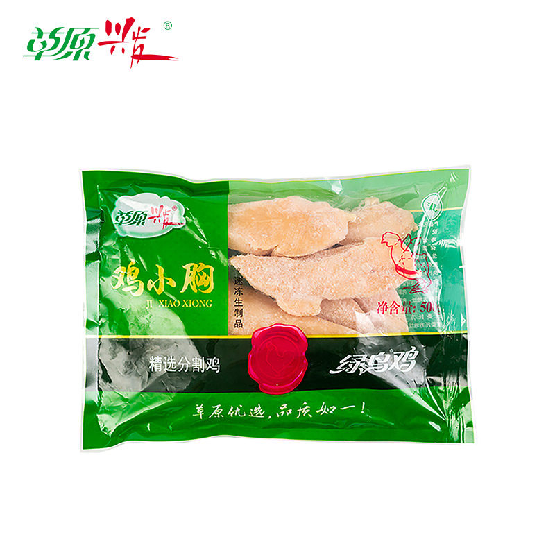 草原兴发绿鸟放养土鸡鸡脯肉鸡小胸 草原兴发鸡胸