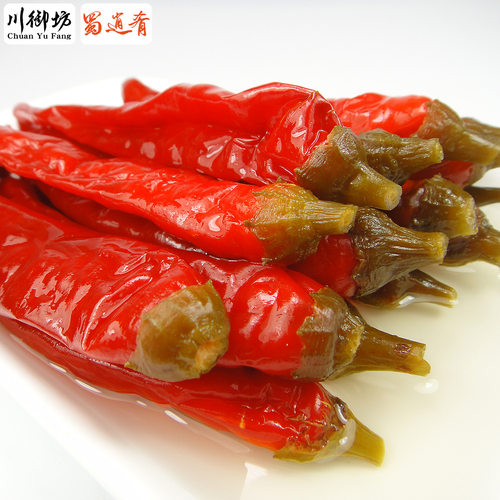 四川泡海椒二荆条鱼泡椒红辣椒泡姜眉山泡菜酸辣鱼香肉丝泡椒泡菜 - 图2