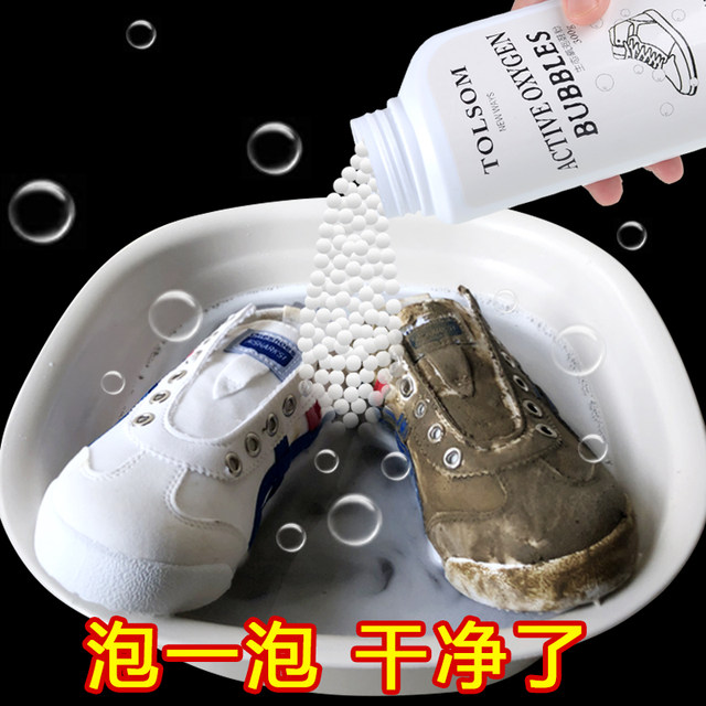 bleaching canvas shoes