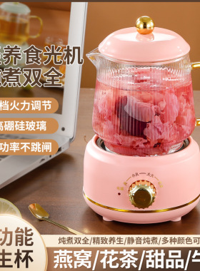 新款多功能养生杯迷你养生壶保温杯电热水杯办公室煮花茶壶礼盒装
