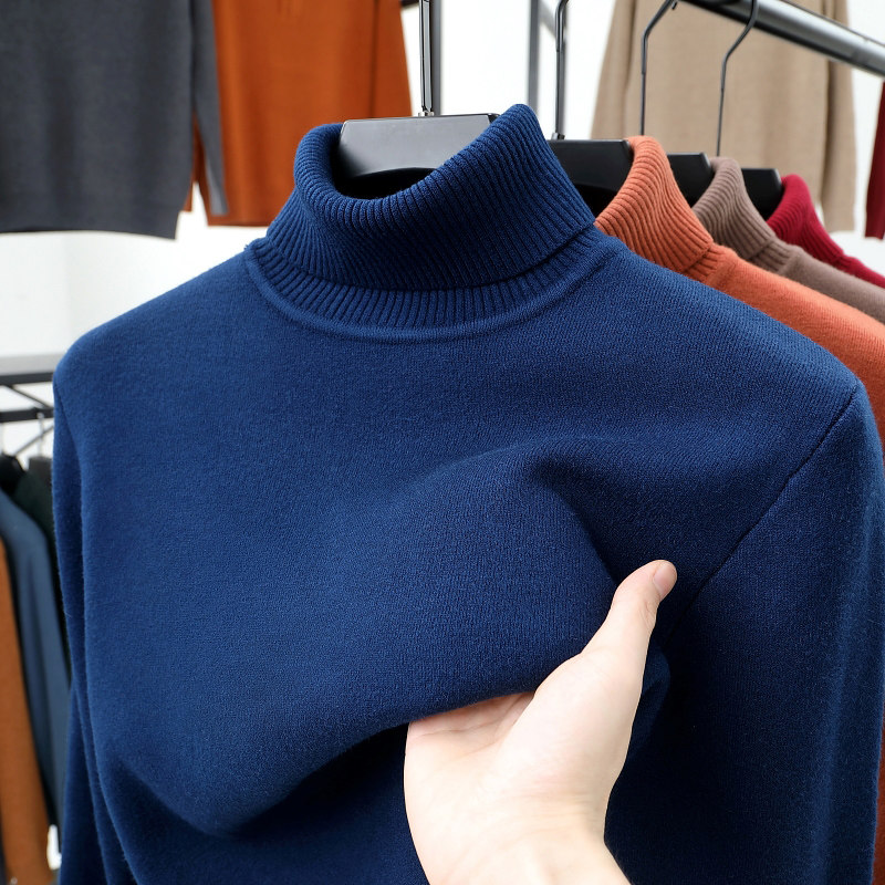 利郎一体绒冬季加绒羊毛衫男高领保暖毛衣纯色加厚羊绒针织衫大码,淘宝优惠券,粉丝福利购,淘宝优惠卷