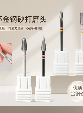 超耐磨双层金刚砂免剪前置打磨头