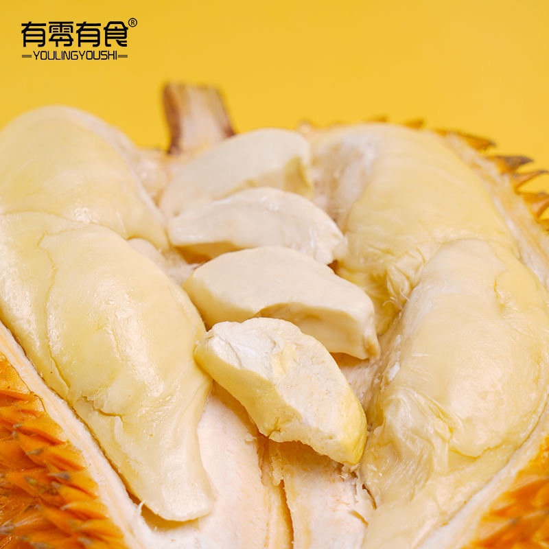 【有零有食】冻干健康进口泰国榴莲干 有零有食食品榴莲干