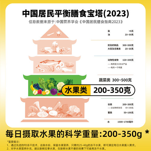有零有食冻干苹果圈厚切苹果干无添加蔗糖果干孕妇儿童休闲零食 - 图0