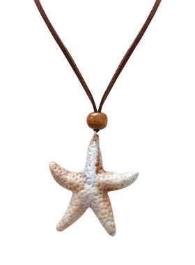 美拉德海星项链女2025新款日常百搭长款配饰卫衣链小众设计感吊坠