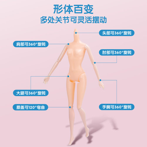美人鱼公主洋娃娃套装玩具小女孩子儿童节礼物仿真超大号女童玩偶 - 图2
