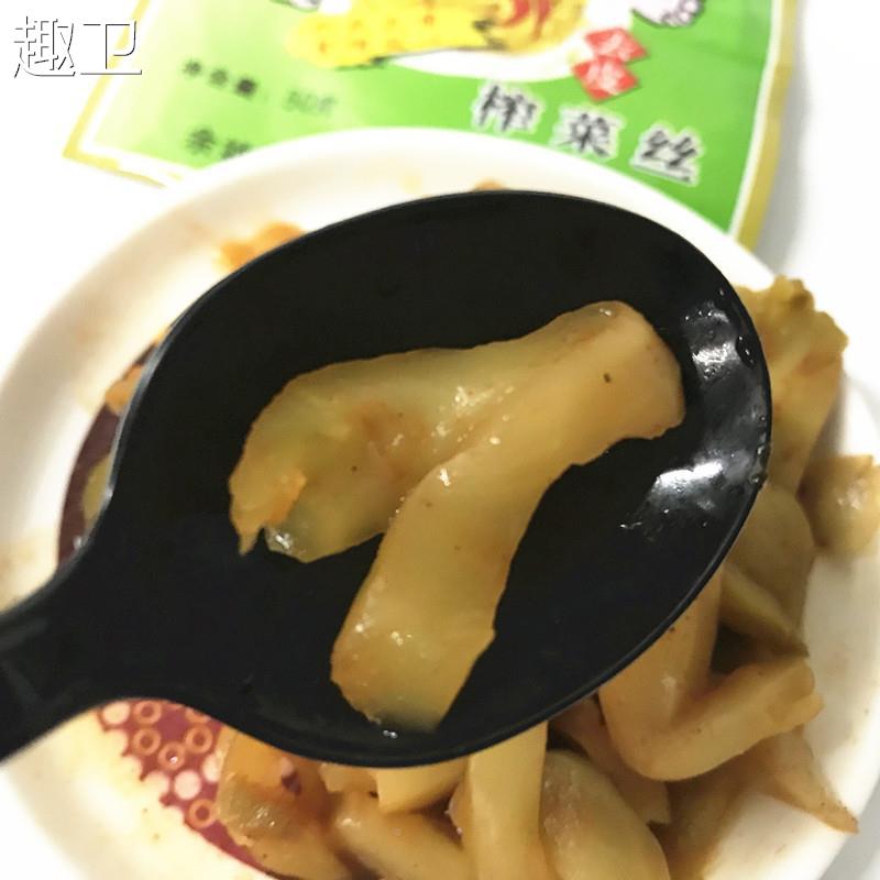 老好吃榨菜丝40克下饭菜酱菜去皮榨菜丝泡菜鲜脆榨菜小包装开胃菜 - 图1