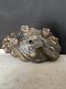 51 cm long handmade purple sand flower pot special-shaped pot long bonsai pot jungle bonsai pot tree stump flower pot