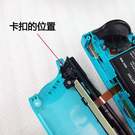 Дверная ручка SWITCH оригинальная пряжка Joycon левая и правая металлический сплав скользящий NS хост без ремонта аксессуары