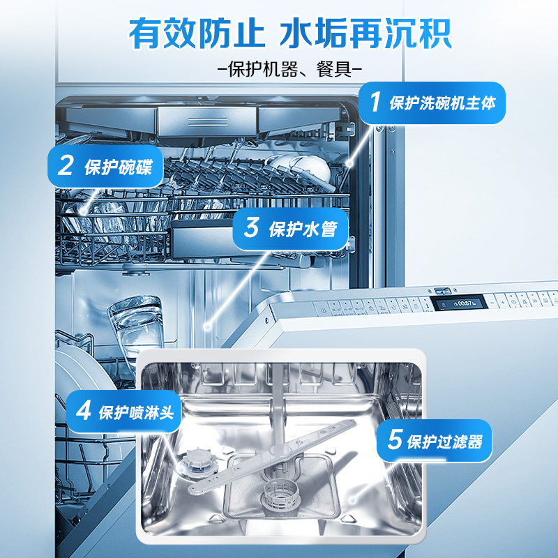 立白平衡点洗碗盐洗碗机专用盐洗涤软化盐软水盐清洁污垢除菌
