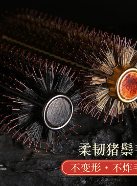 专业发廊理美发猪鬃毛榉