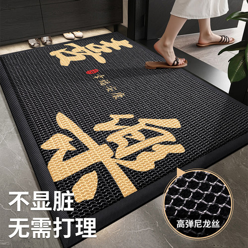 别墅入户门地垫新款大门口弹力门垫防滑脚垫室外进门地毯门外垫子 - 图3