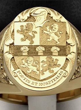 跨境饰品金色多款风古希腊神话传说纪念戒指新款指环欧美