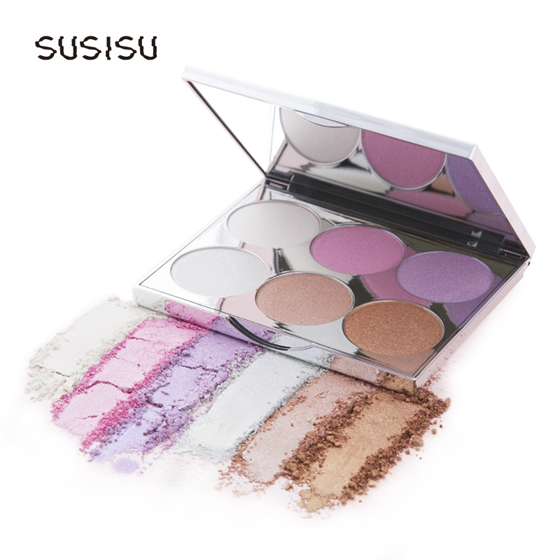 susisu苏西苏旗舰店susisu苏西苏仙子高光粉盘钻石宝石闪粉脸部烘焙修颜提亮光感侧影0