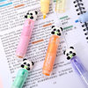 Cute cartoon panda highlighter for good-looking primary school students