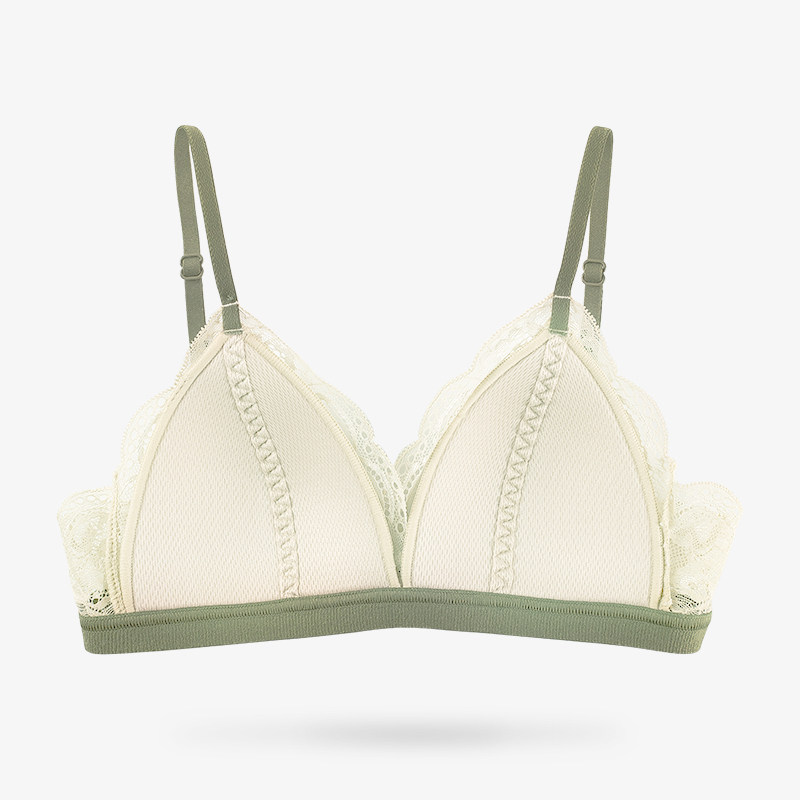 莫妮朵蕾丝小胸无钢圈法式性感文胸 莫妮朵文胸