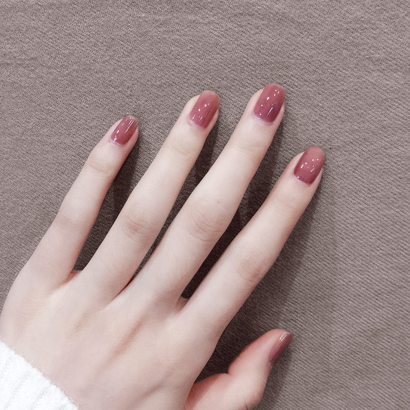 gleemmei旗舰店Glee Mmei年新色指甲油女免烤快干可撕拉持久无毒无味裸色系1