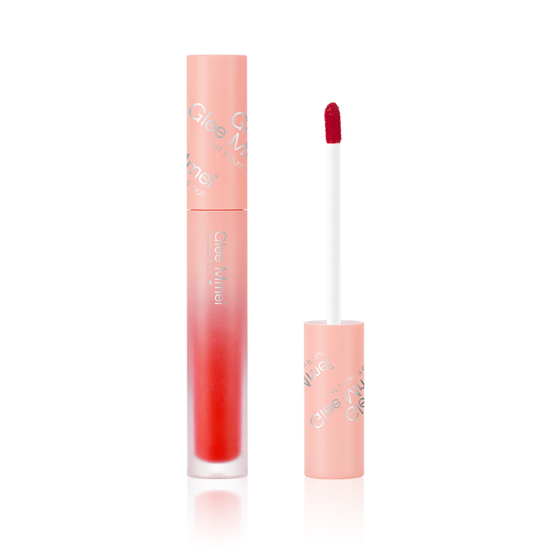 gleemmei旗舰店GleeMmei唇釉女学生款平价丝绒雾面哑光奶茶色小众品牌口红蜜桃色3