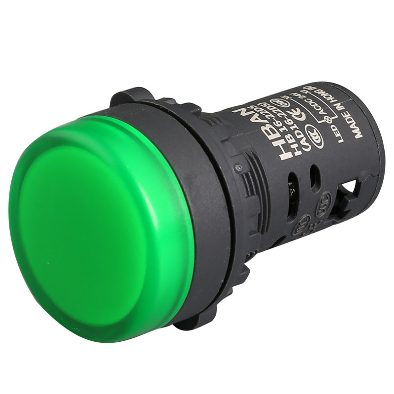 HB16-22DS红波塑料指示灯LED信号灯高亮高寿命阻燃8/12/AD16/22mm - 图3