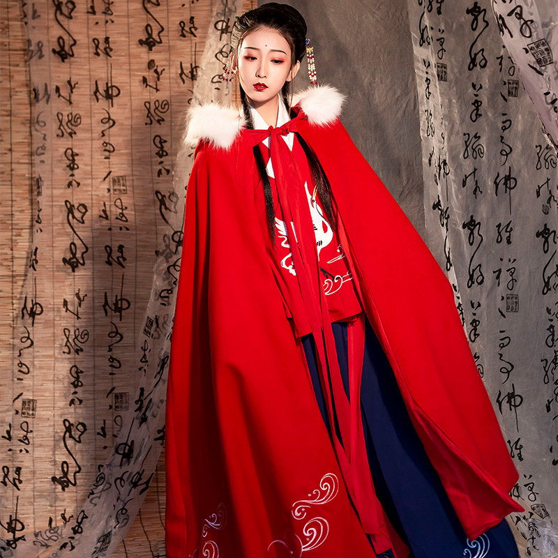 栾凰【云中仙】原创正品汉服斗篷 栾凰汉服