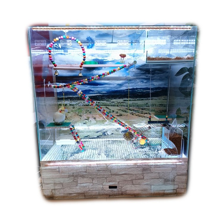 鸟笼防溅洒罩鹦鹉丝网纱网防尘罩布防羽粉飞羽毛清洁笼衣防蚊罩子,淘宝优惠券,粉丝福利购,淘宝优惠卷