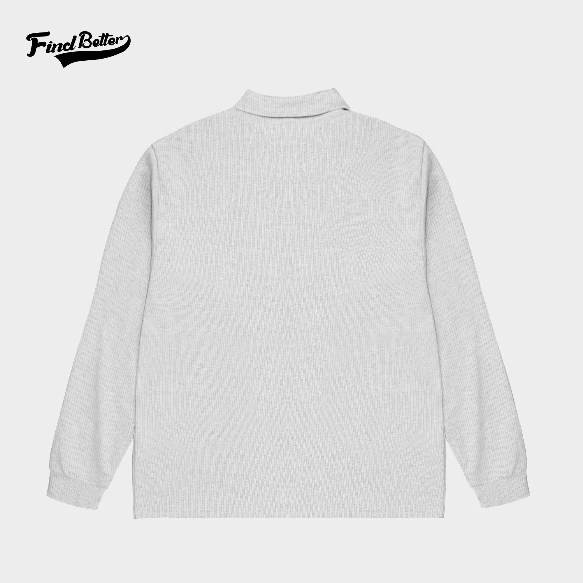 新款秋冬重磅刺绣条纹宽松翻领经典百搭运动长袖POLO衫-353,淘宝优惠券,粉丝福利购,淘宝优惠卷