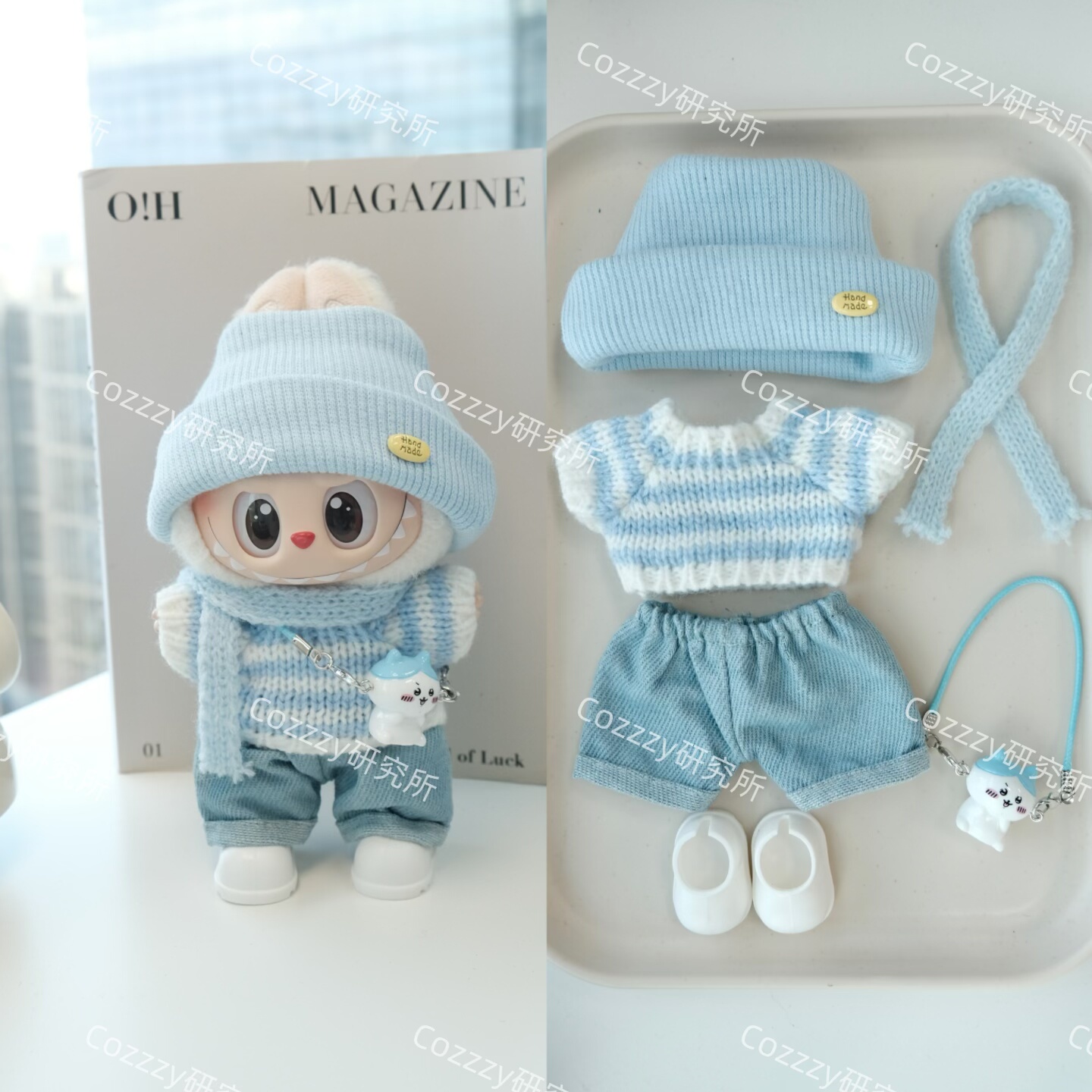 Labubu 3.0前方高能娃衣含帽子鞋子挂件17cm搪胶盲盒一代二代三代,淘宝优惠券,粉丝福利购,淘宝优惠卷