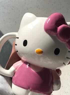 创意陶瓷马克杯女生家用可爱卡通情侣喝水杯子生日礼物