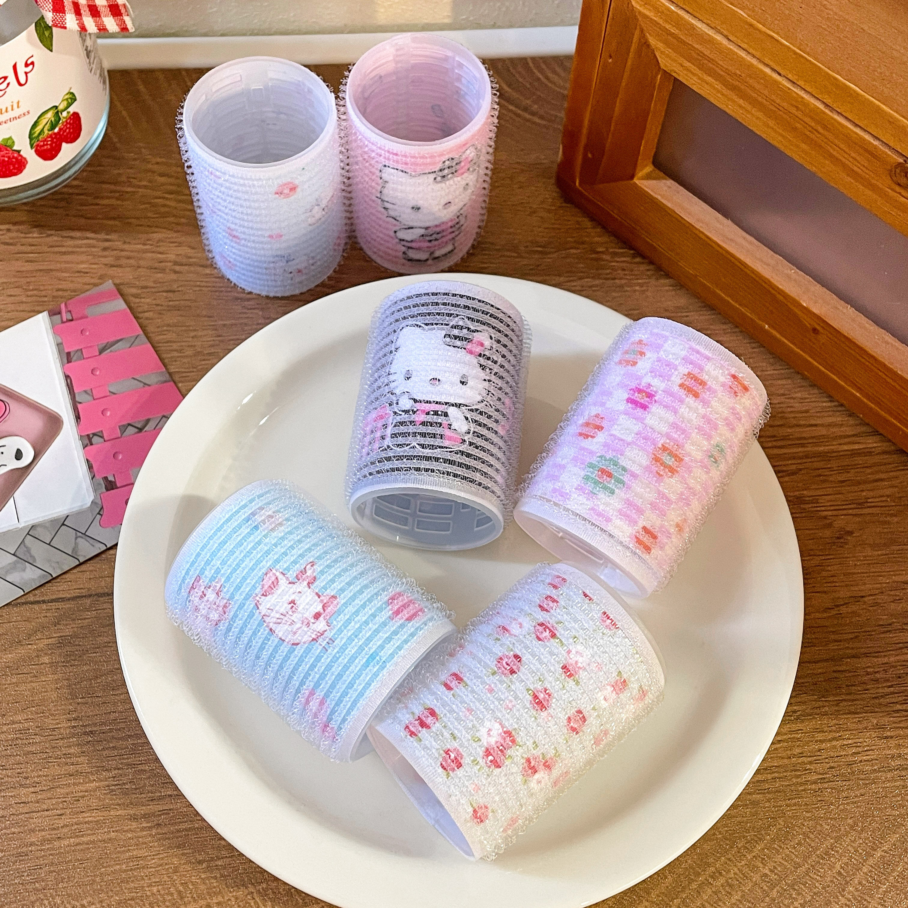 可爱卡通卷发筒大号高颅顶蓬松夹空气刘海懒人卷发器无痕定型夹子,淘宝优惠券,粉丝福利购,淘宝优惠卷