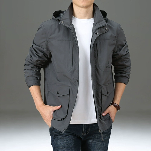 Осенняя дорожная куртка для отдыха, оверсайз