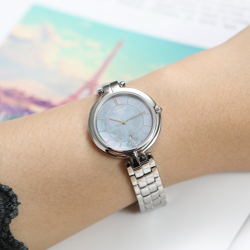 瑞士天梭tissot弗拉明戈石英女表 茗豪海外瑞士腕表