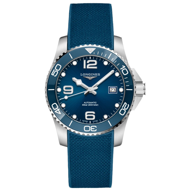 全球联保正品瑞士浪琴Longines手表康卡斯机械男表L3.781.4.96.9