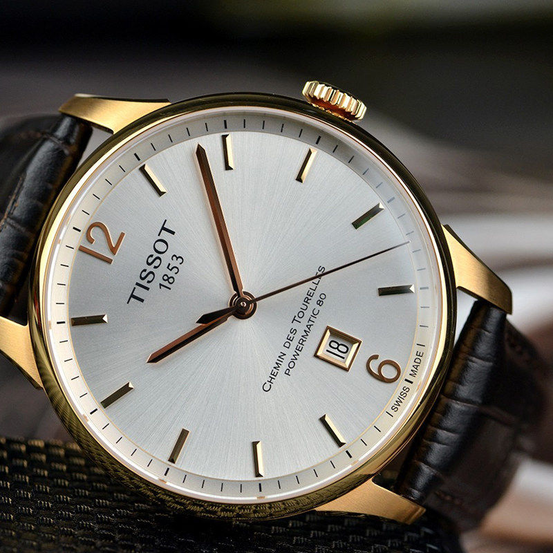 【特价】天梭tissot杜鲁尔系列男表 茗豪海外瑞士腕表